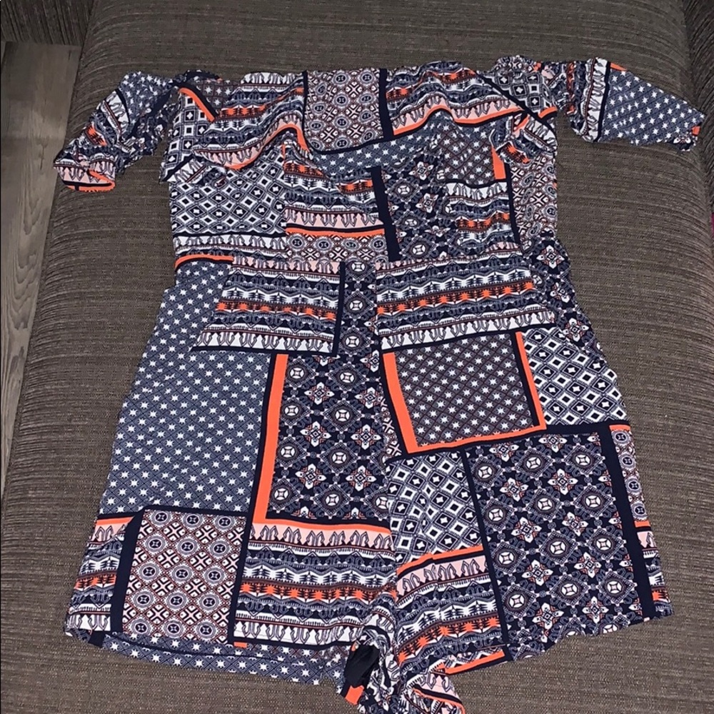 Cute Patterned Romper - image 1